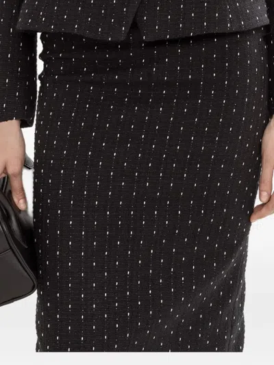 Nissa Zip-fastening Midi Skirt In Multi