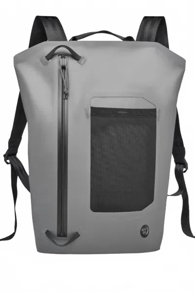 Nite Ize Women's Runoff Waterproof 12l Backpack In Grey/black In Multi