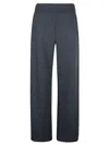 Niū Niu Cotton Blend Wide-leg Trousers