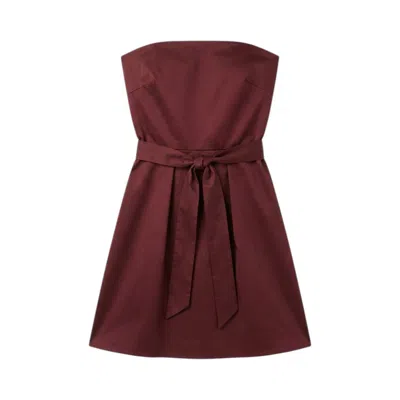 Niū Niu Gonna In Burgundy