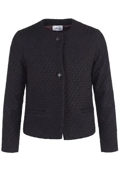 Niū Niu - Jacket - 480639 - Black In Nero