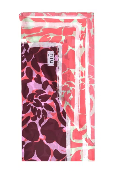 Niū Niu - Scarf - 470382 - Rose/bordeaux In Rosa/bordeaux