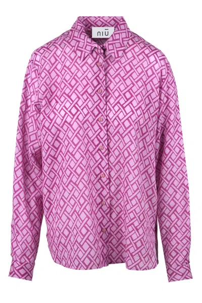 Niū Niu - Shirt - 470379 - Rosa/fuxia