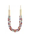 Nivy Necklace With Coral,amethyst,ammazonite Woman  Amira Carp0746-g