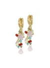 Nivy Silver Earrings With Stones Woman  Sasha Oarp0511-g