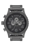 Nixon 51-30 Chronograph Bracelet Watch, 51mm