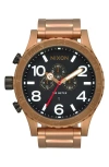 Nixon 51-30 Chronograph Bracelet Watch, 51mm