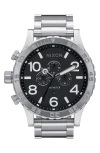 Nixon 51-30 Chronograph Bracelet Watch, 51mm