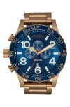 Nixon 51-30 Chronograph Bracelet Watch, 51mm