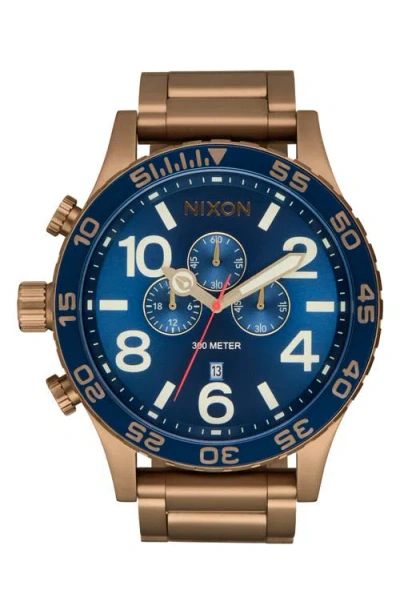 Nixon 51-30 Chronograph Bracelet Watch, 51mm