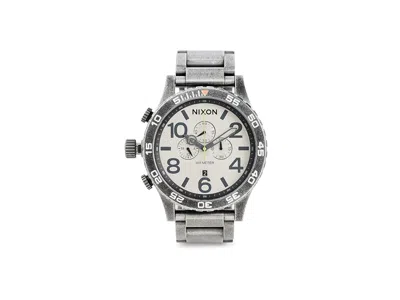 Nixon 51-30 Chrono Men's Watches Antique Silver/pumice, Stainless Steel