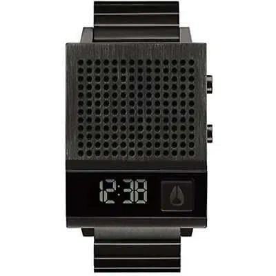 Pre-owned Nixon A1266-001 [dork Too Watch, 34mm, All Black]