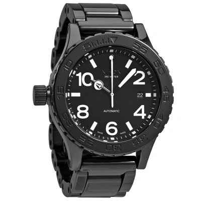 Nixon Ceramic 42-20 Lefty Automatic Black Dial Men's Watch A148001
