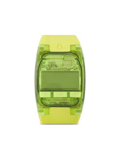 Pre-owned Nixon Comp S 31mm In Green