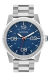 Nixon Corporal Bracelet Watch, 48mm In Metallic