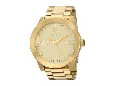 Nixon Corporal Ss Watches All Gold: One Size
