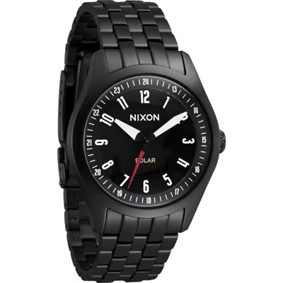 Nixon Echo Solar Automatic Bracelet Watch, 38mm In Black