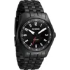Nixon Echo Solar Automatic Bracelet Watch, 38mm In Black/black