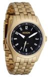 Nixon Echo Solar Automatic Bracelet Watch, 38mm In Gold