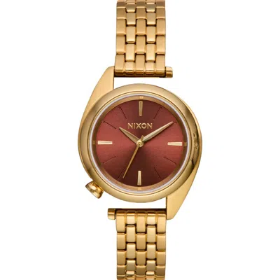 Nixon Eddy Bracelet Watch, 29mm In Gold
