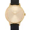 Nixon Kensignton Leather 37 Mm Stainless Steel Watch A108 501 In Multi