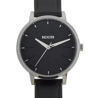 Nixon Kensington Leather Black Watch A108-000-00 In Multi