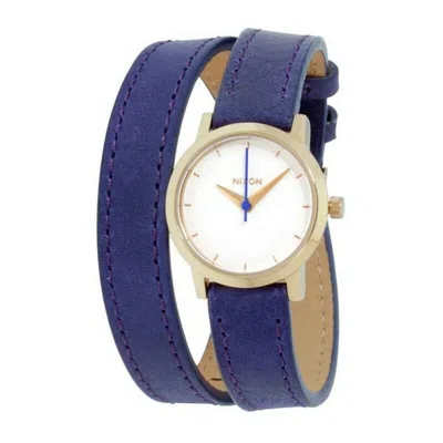 Nixon Ladies'watch  A403-1675-00 ( 26 Mm) Gbby2 In Blue