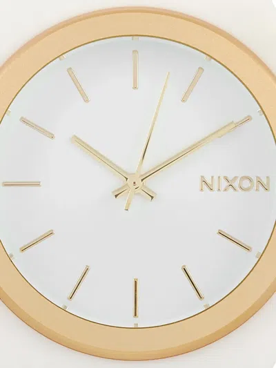 Pre-owned Nixon Medium Time Teller 31mm In White