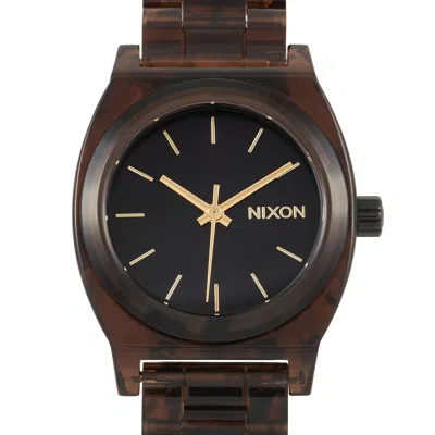 Nixon Medium Time Teller Brown 31mm Watch A1214-400 In Multi