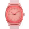 Nixon Medium Time Teller P Coral 31mm Watch A1215 685 In Multi