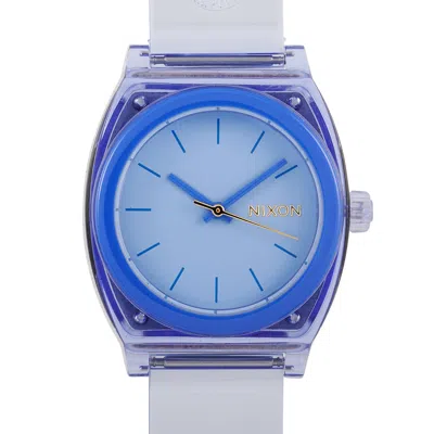 Nixon Medium Time Teller P Periwinkle 31mm Watch A1215 309 In Multi