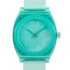 Nixon Medium Time Teller P Turquoise 31mm Watch A1215 309 In Multi