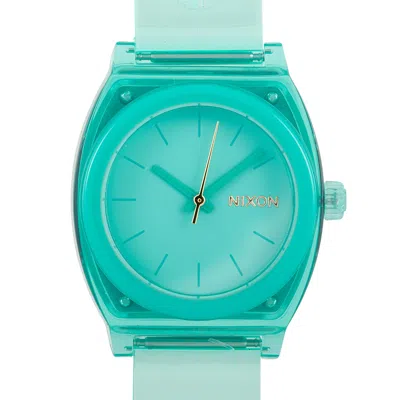 Nixon Medium Time Teller P Turquoise 31mm Watch A1215 309 In Multi