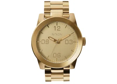 Pre-owned Nixon Men's  Corporal A34650200 Watch In Stainless Steel