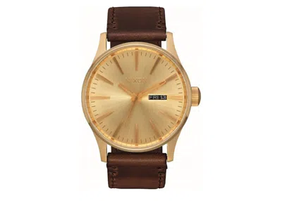 Pre-owned Nixon Men's  Sentry A1138259100 Watch In Stainless Steel