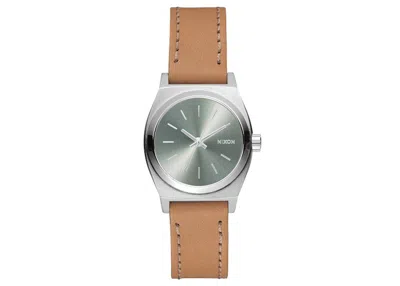 Pre-owned Nixon Men's  Time Teller A509221700 Watch In Stainless Steel