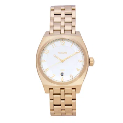 Nixon Men's The Monopoly Silver Dial Watch