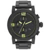 Nixon Men's The Ride Ss Black Dial Watch In Black