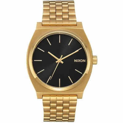 Nixon Men's Watch  A045-2042 Black Gold Gbby2