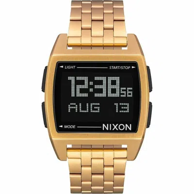 Nixon Men's Watch  A1107-502 Black Gold Gbby2