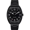 Nixon Mullet Silicone Strap Watch In Black