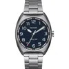 Nixon Mullet Bracelet Watch, 38mm In Silver/teal