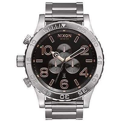 Pre-owned Nixon 51-30 Chrono Quartz Men's Chrono Watch A083-2064