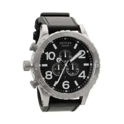 Pre-owned Nixon 51-30 Chrono Watch A124-000 Black A124000