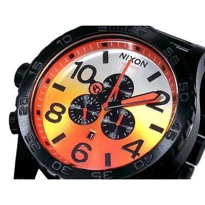 Pre-owned Nixon Watch 51-30 Chrono A083-580 A083580