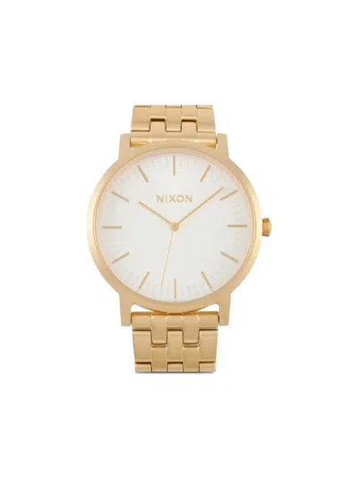 Pre-owned Nixon Porter 40mm In White