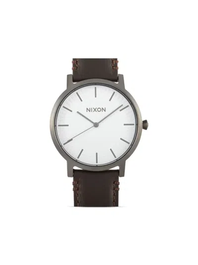 Pre-owned Nixon Porter 40mm In White