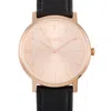 Nixon Porter Leather All Rose Gold/black 40mm Stainless Steel Watch A1058-1932 In Multi