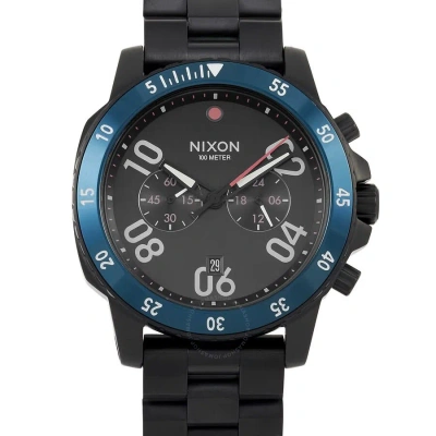 Nixon Ranger Chrono Chronograph Quartz Black Dial Men's Watch A549-602-00