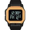 Nixon Regulus Digital Watch, 46mm In Black/gold